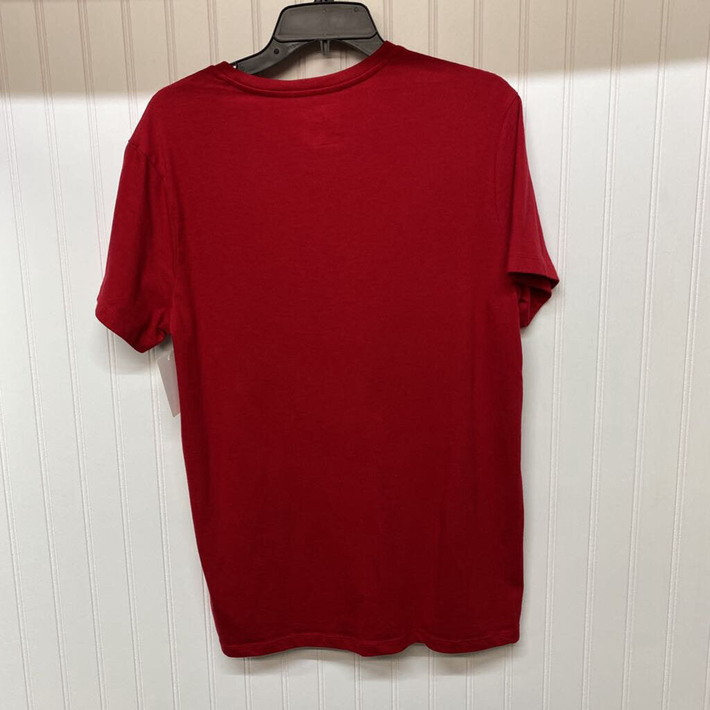 *BASIC SHORT SLEEVE V NECK TEE