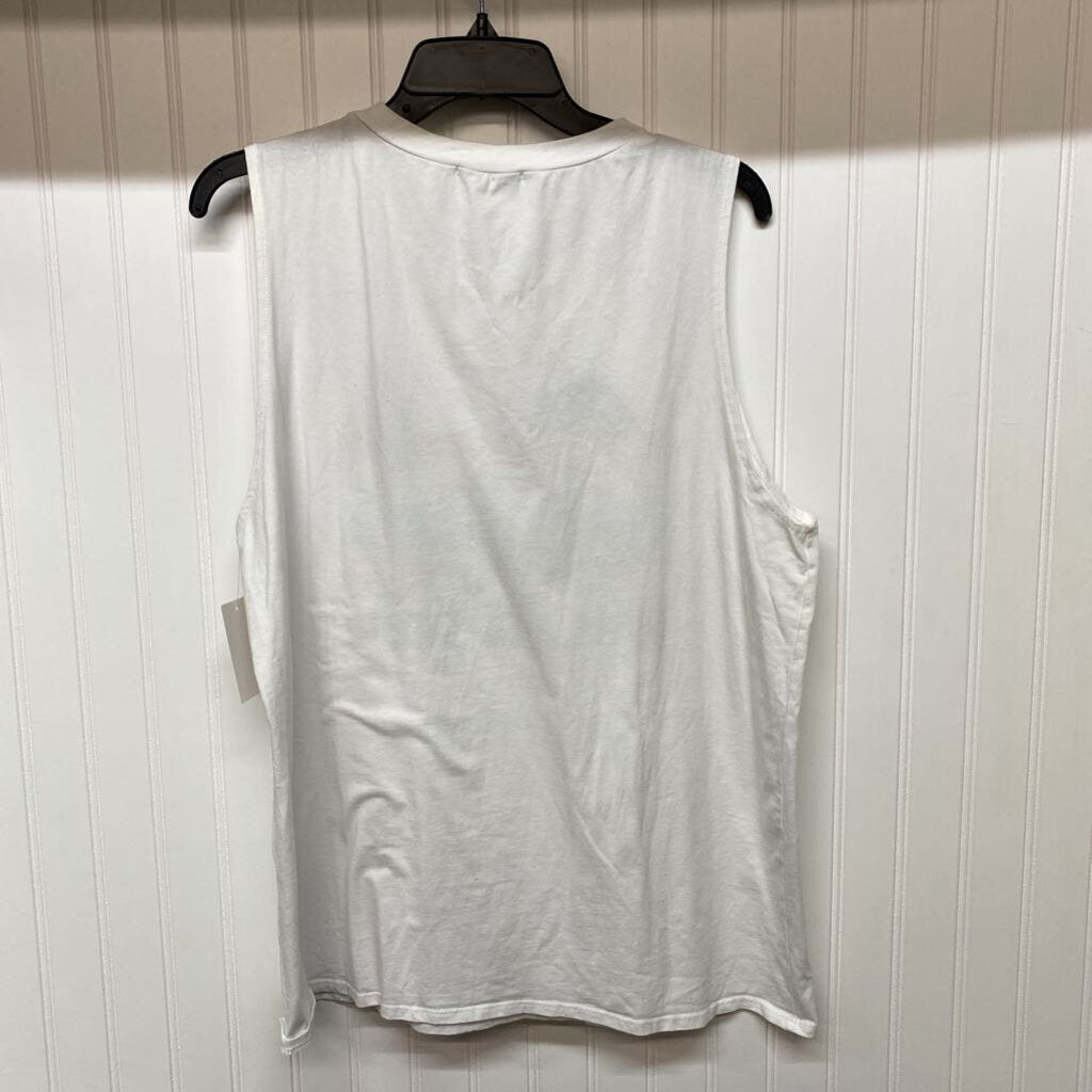 *"ROAD TRIP" GRAPHIC SLEEVELESS TANK TOP