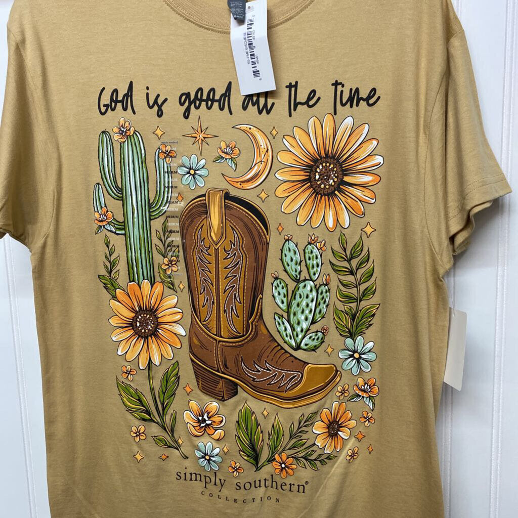 *"GOD IS GOOD ALL THE TIME" GRAPHIC TEE