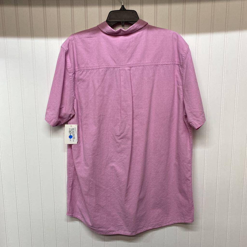 MENS SHORT SLEEVE BUTTON DOWN SHIRT