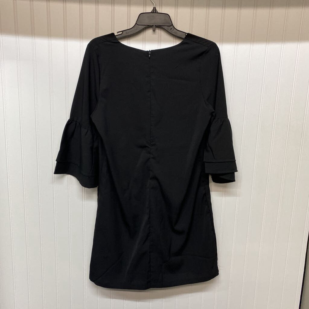 LONG SLEEVE SHORT DRESS