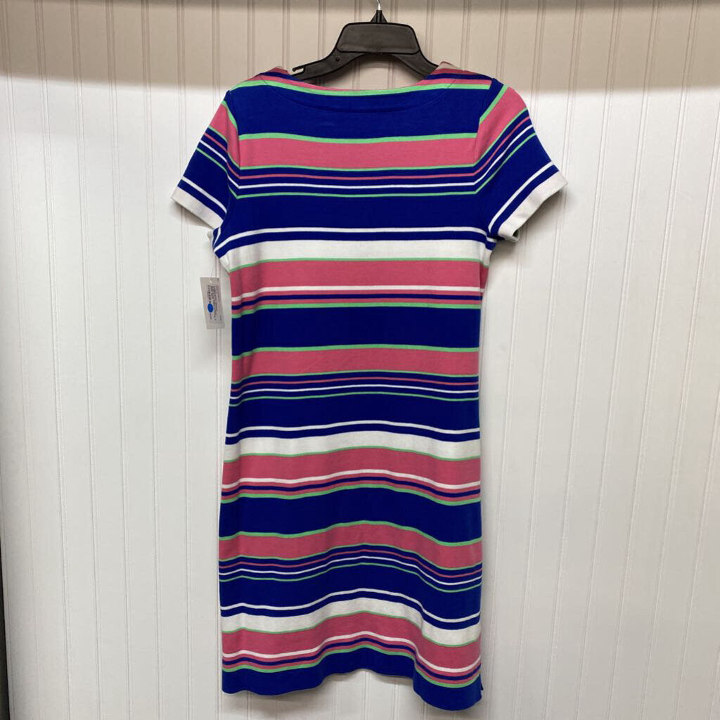 SHORT SLEEVE KNIT DRESS