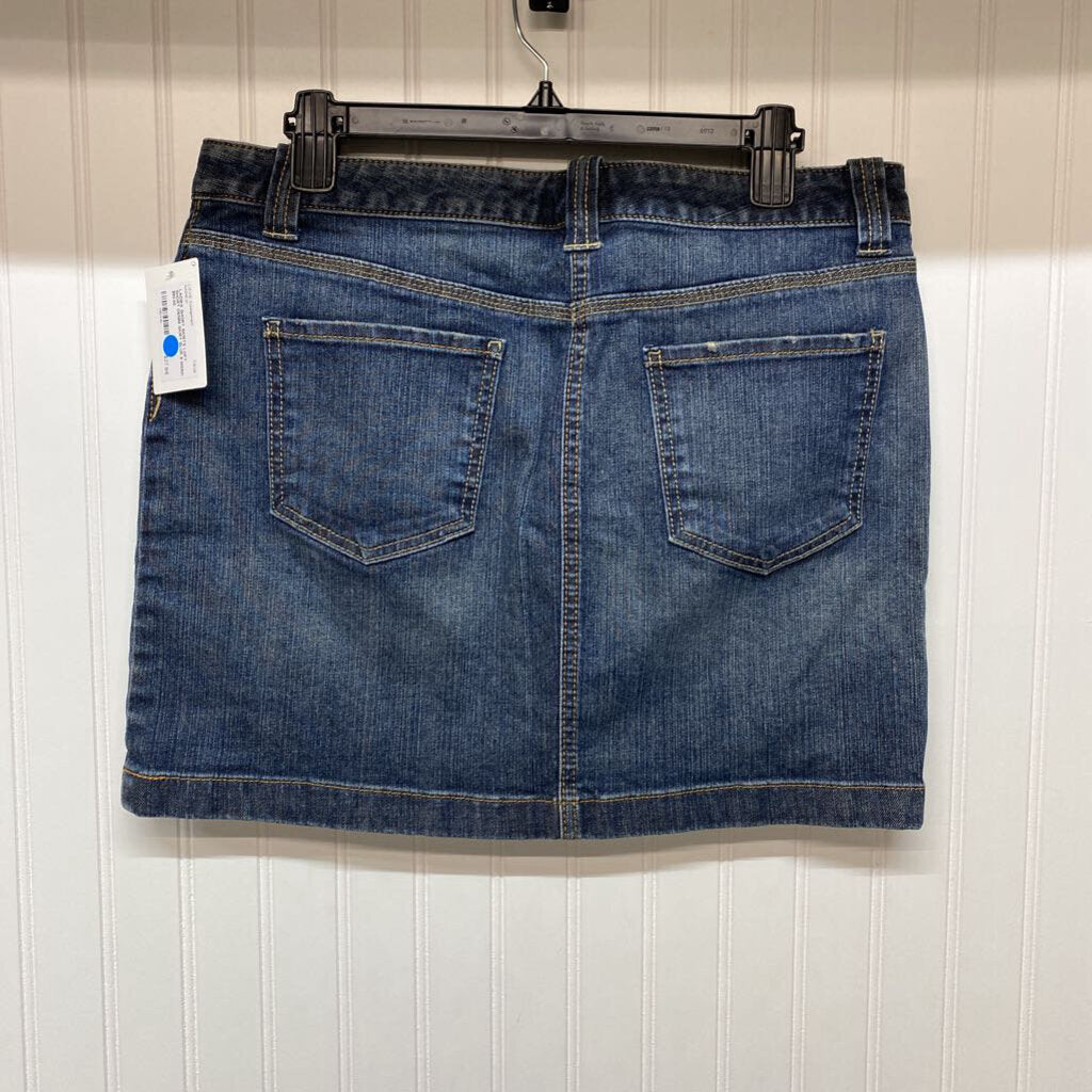 SHORT DENIM SKIRT