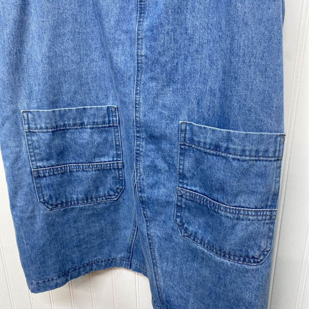 *SHORT OVERALL DRESS