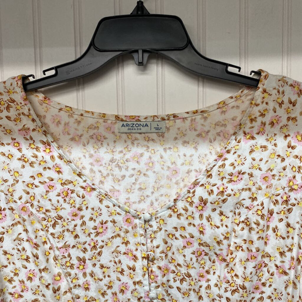 *SHORT SLEEVE 3 BUTTON DRESS