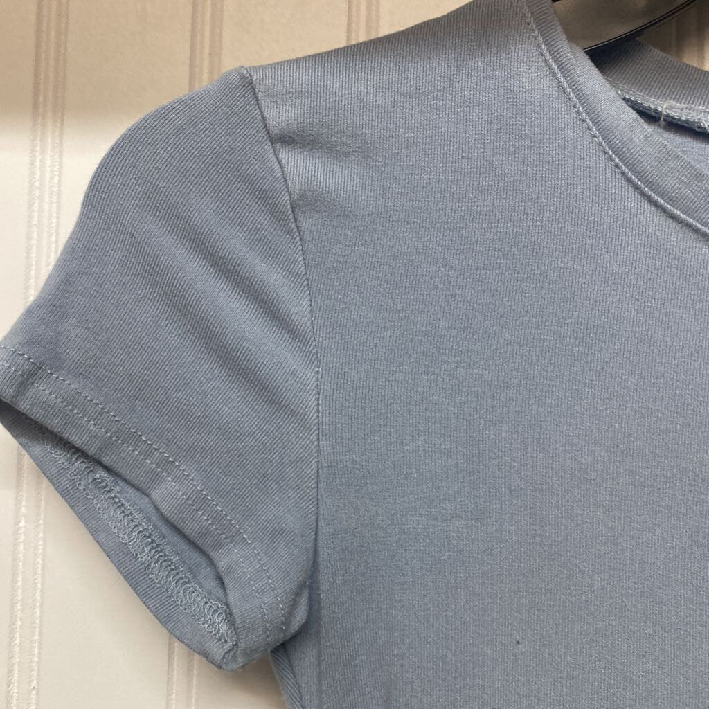 GATHERED SIDES CROP TOP