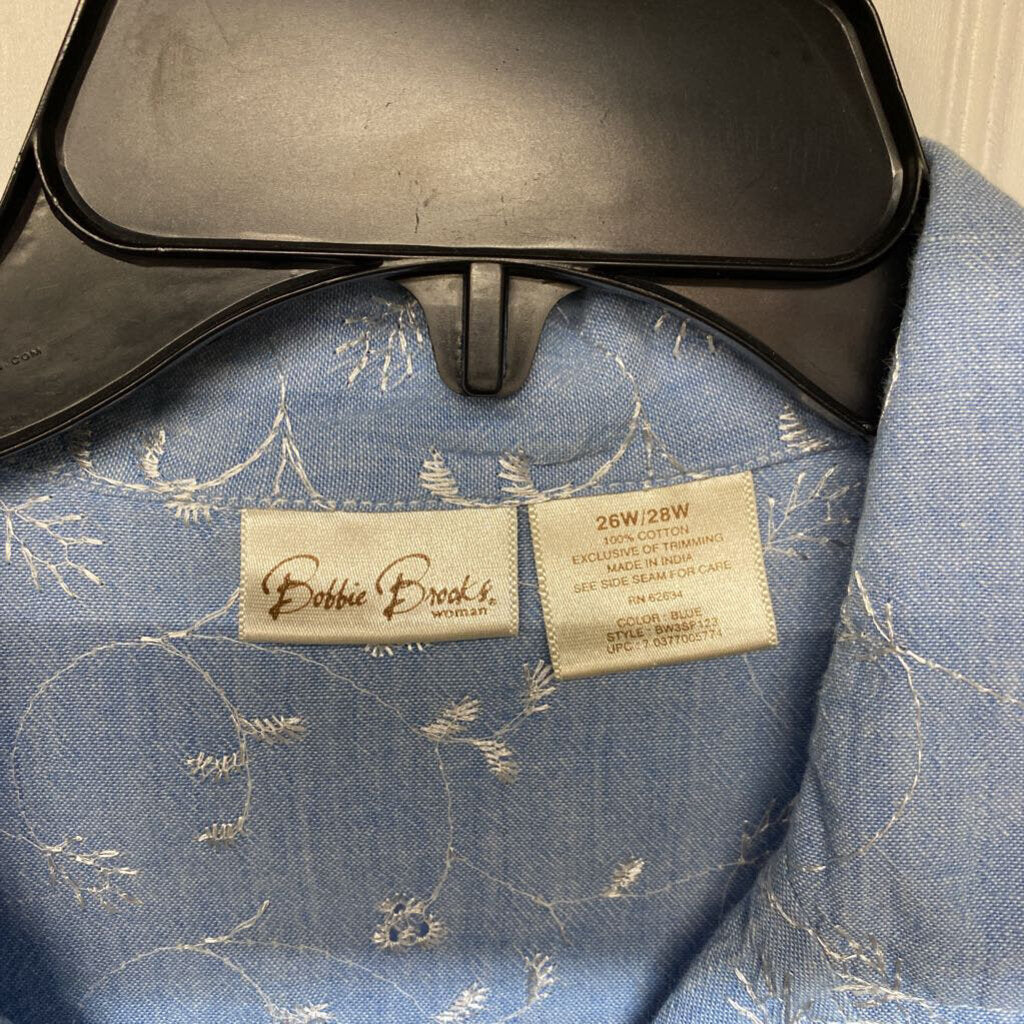 EMBROIDERED DENIM SHIRT