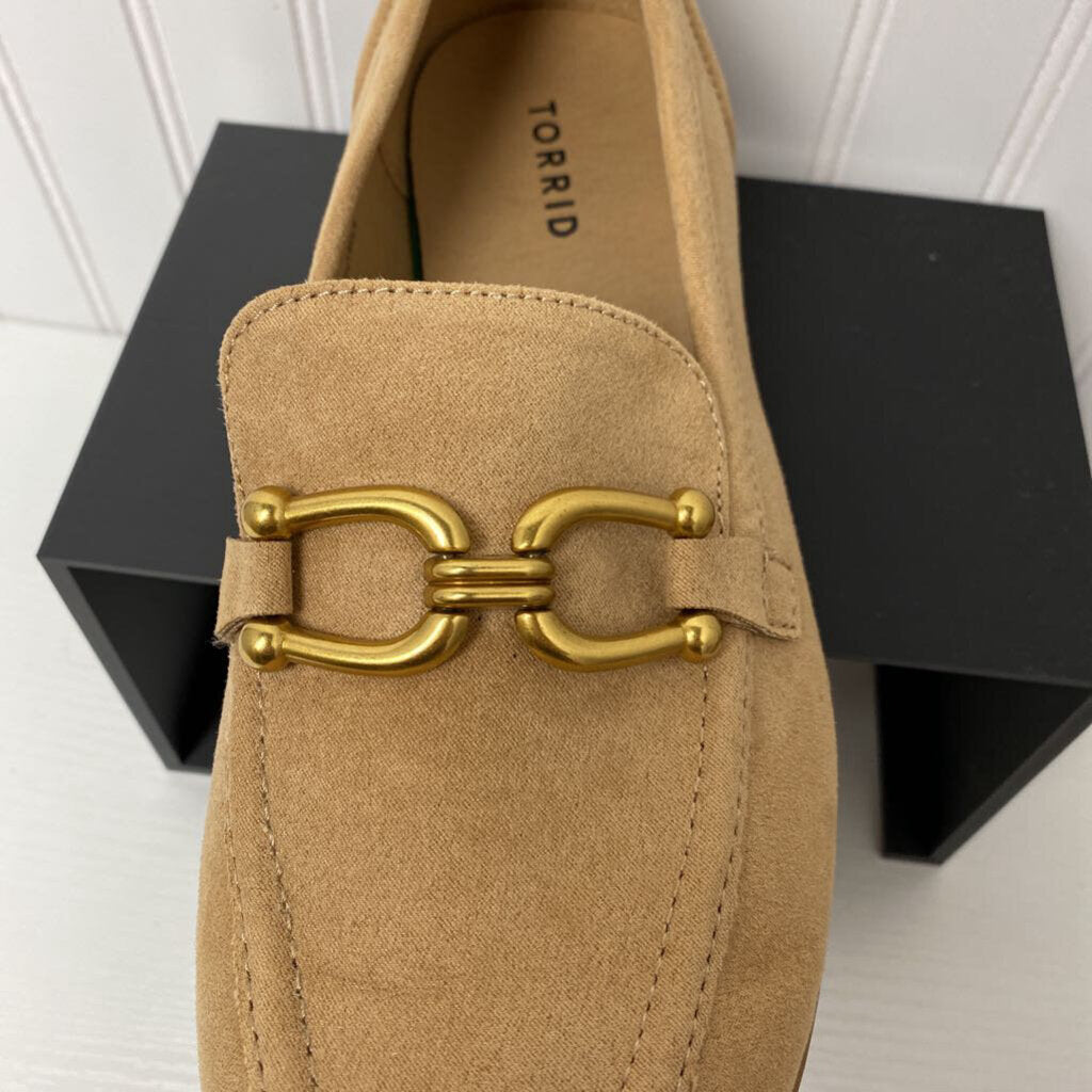 *FAUX SUEDE LOAFERS