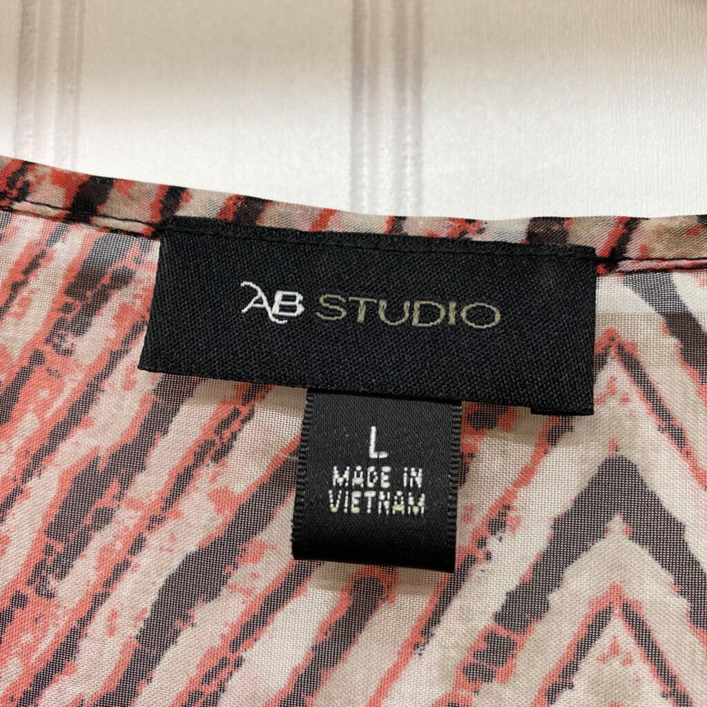 LINED LONG SLEEVE SHEER TOP