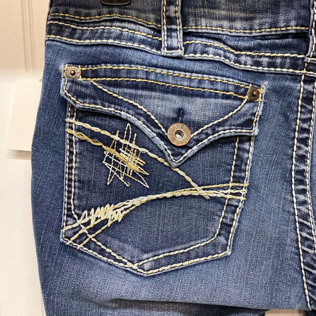 DENIM CUFFED BERMUDA SHORTS