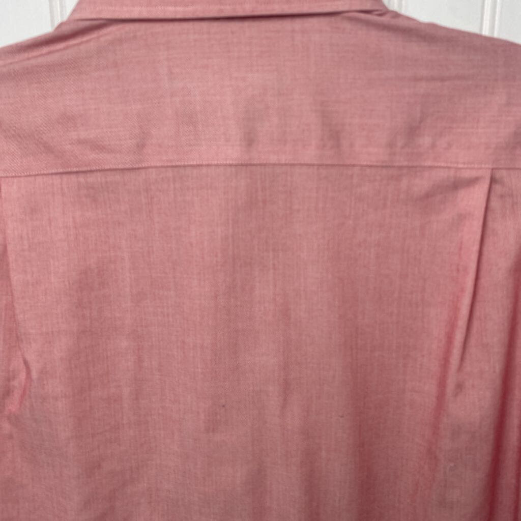 *LONG SLEEVE BUTTON DOWN SOLID RED