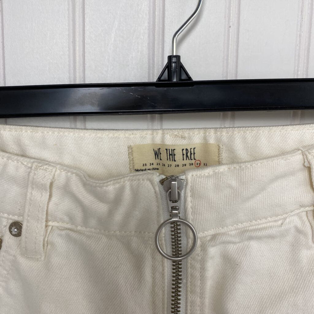 FULL ZIP MINI SKIRT