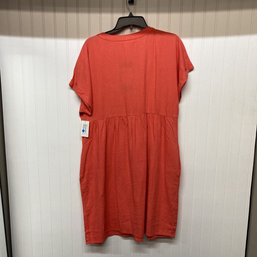 SHORT SLEEVE SHORT DRESS