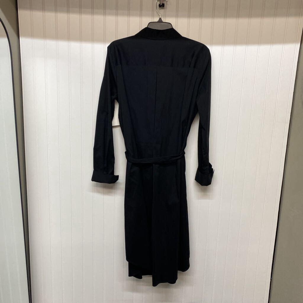 LONG SLEEVE BUTTON UP DRESS