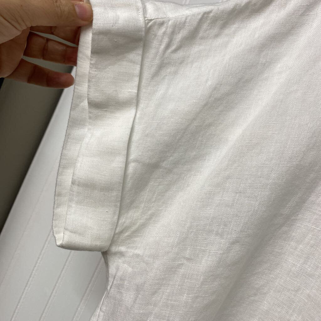 LINEN BUTTON DOWN