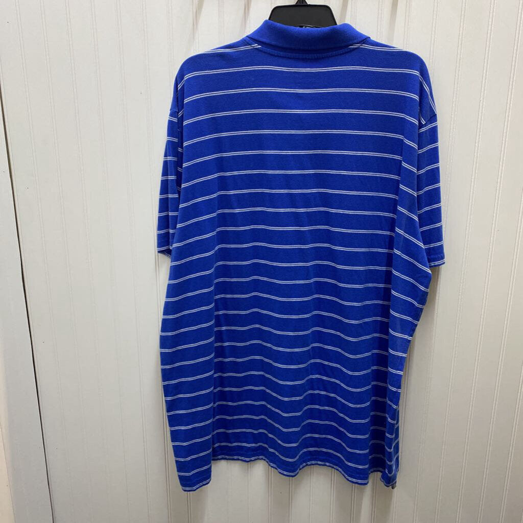 BIG & TALL STRIPED POLO SHIRT