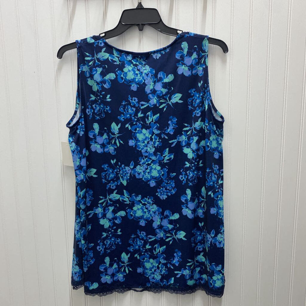 FLORAL SLEEVLESS