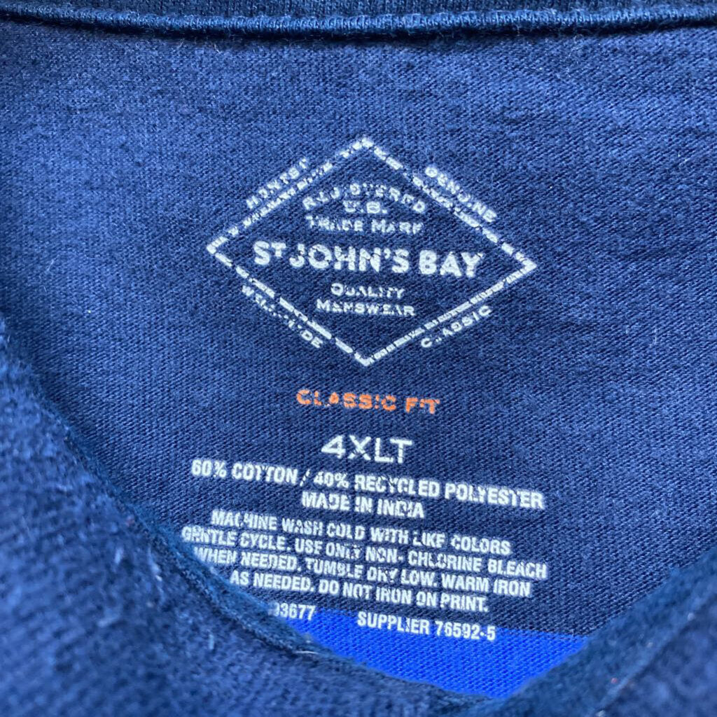 MENS BIG & TALL LONG SLEEVE POLO
