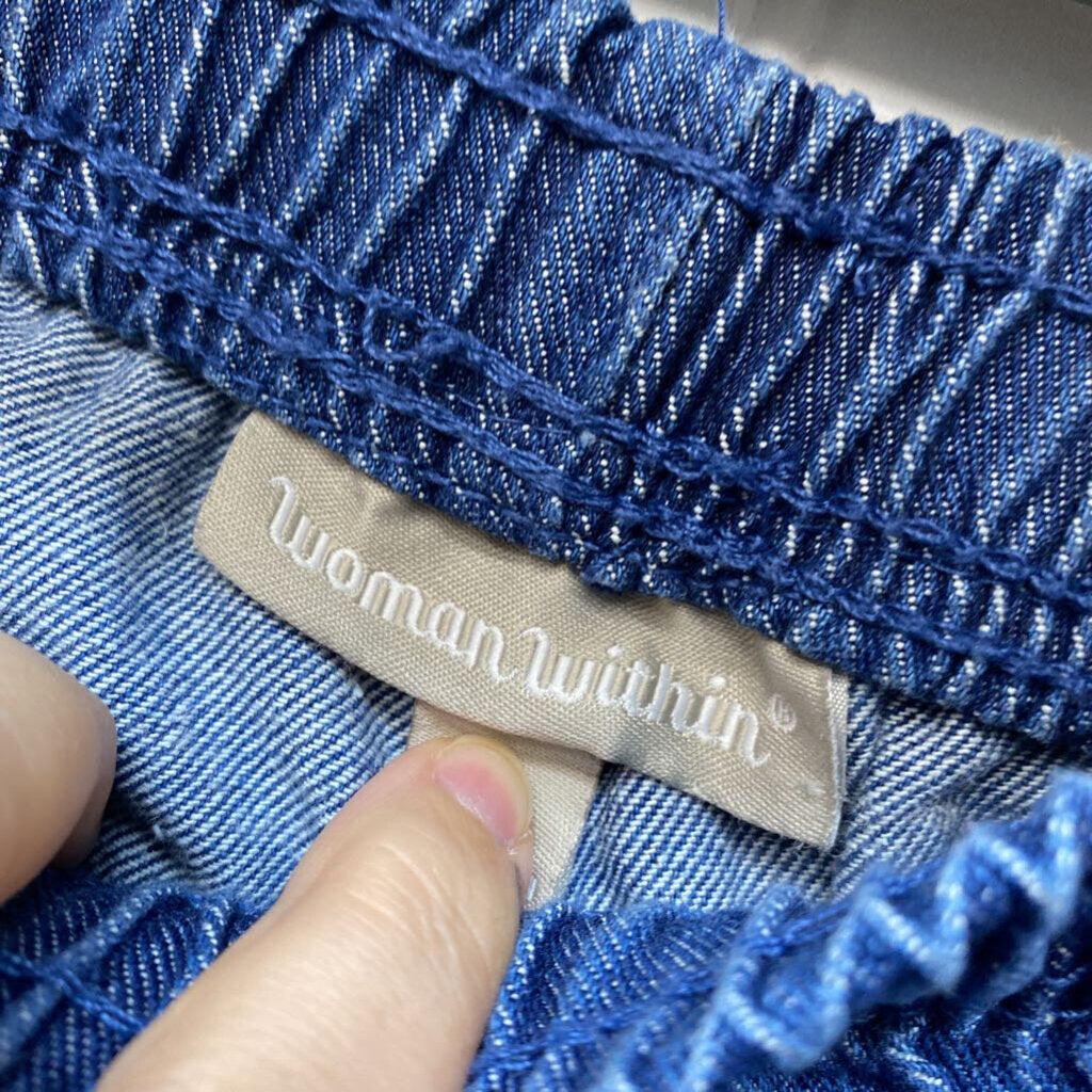 PUL ON ELASTIC WAIST JEANS