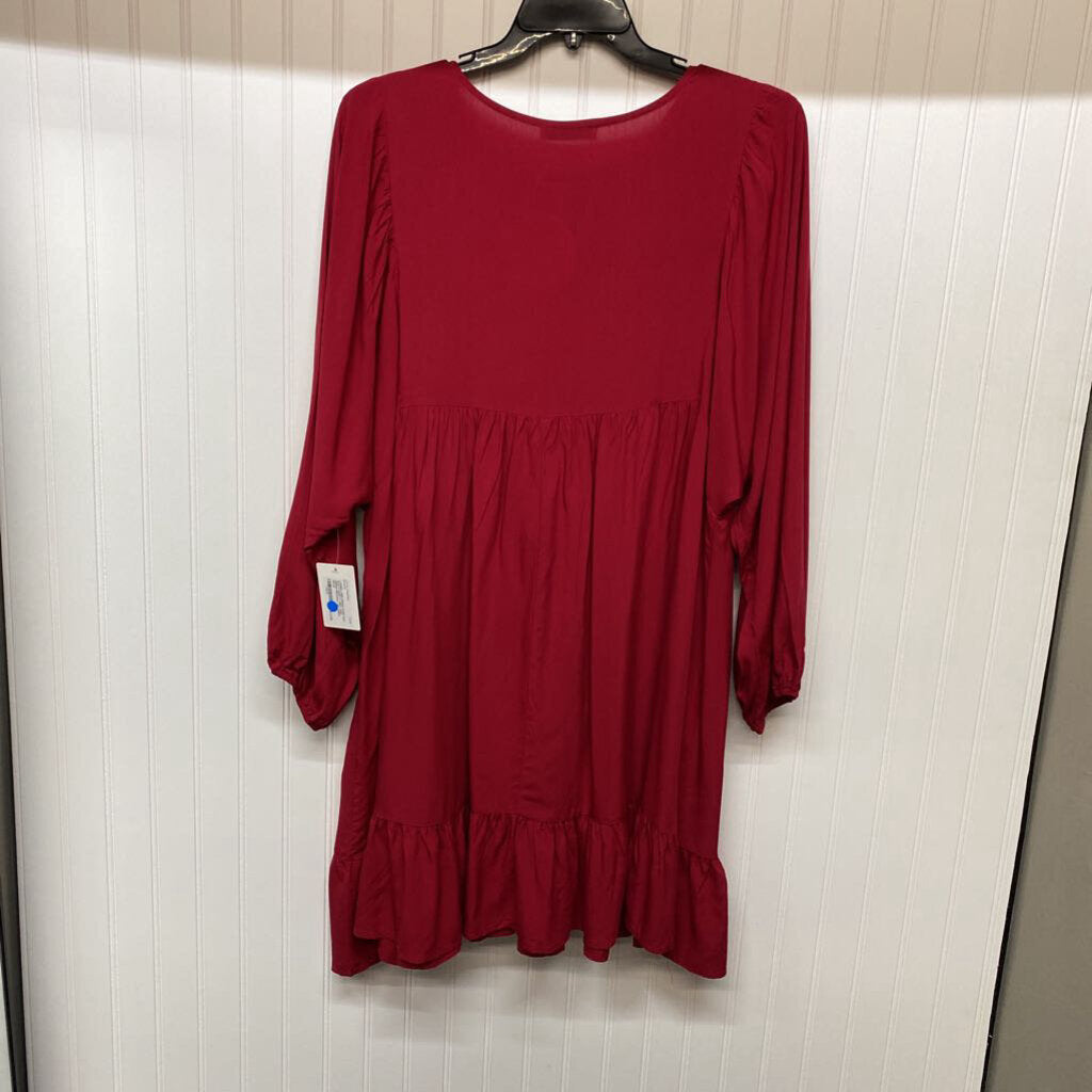 RED LONG DRESS