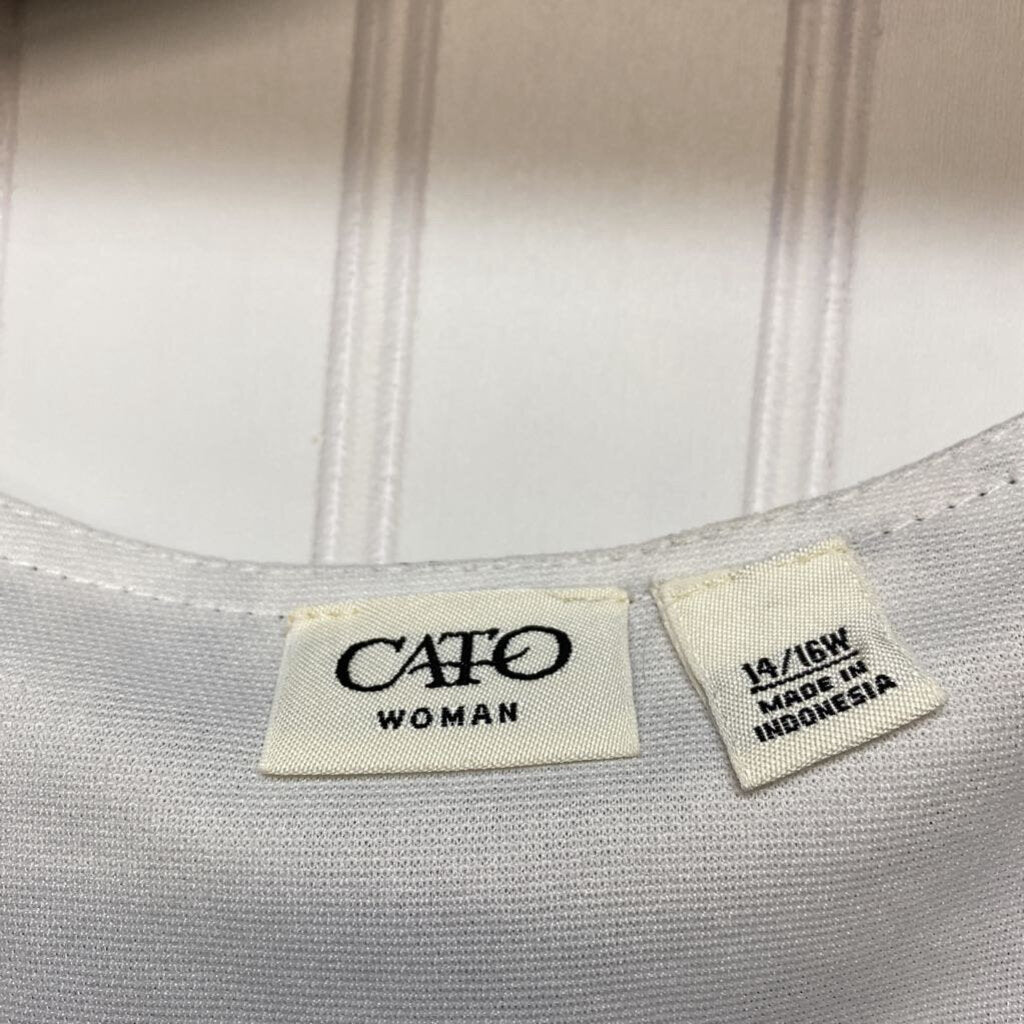 SHORT SLEEVE LINED SHEER TOP