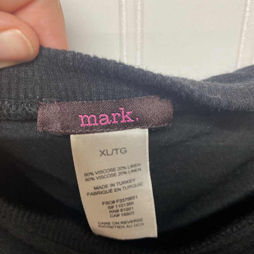 SCOOP NECK 3/4 SLEEVE TOP
