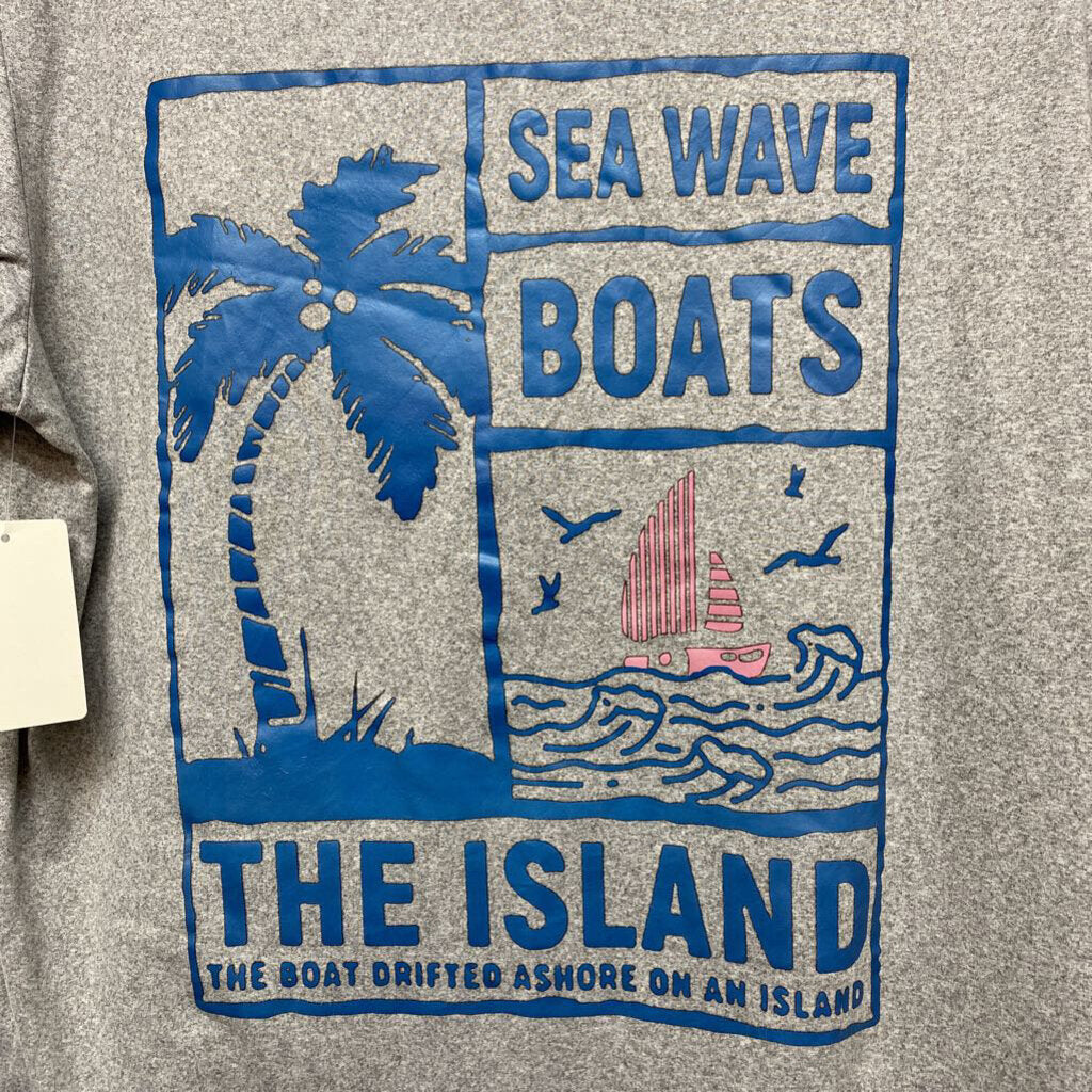 BOATS ISLAND GRAPHIC T