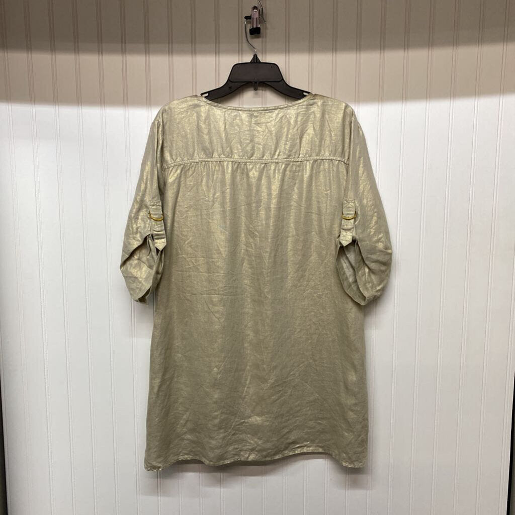 TAN DRESS SHIRT