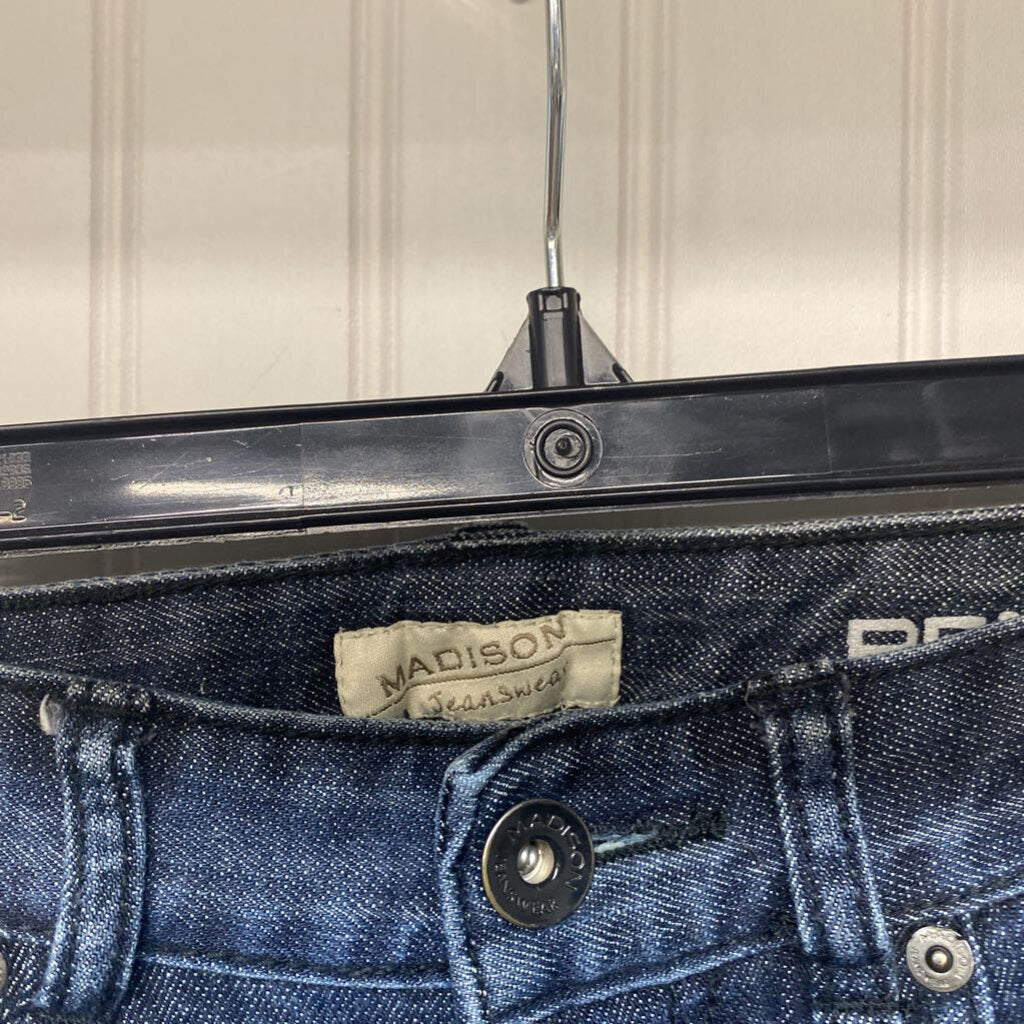 STRAIGHT LEG DENIM JEANS
