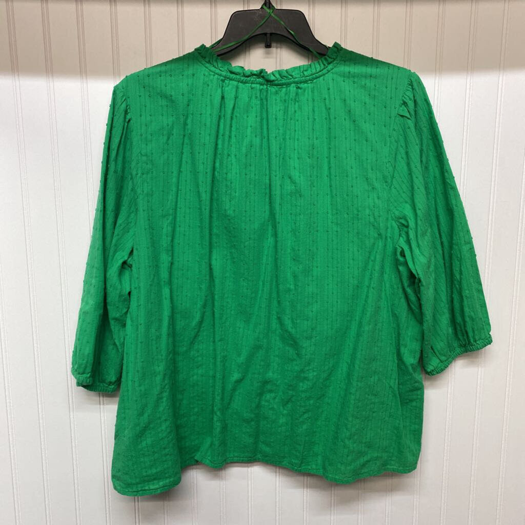 LONG SLEEVE BUTTON UP BLOUSE
