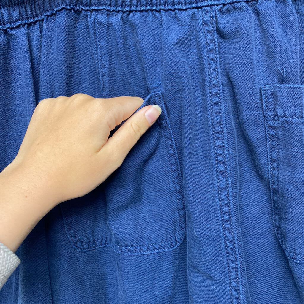 LINEN CARGO PANTS