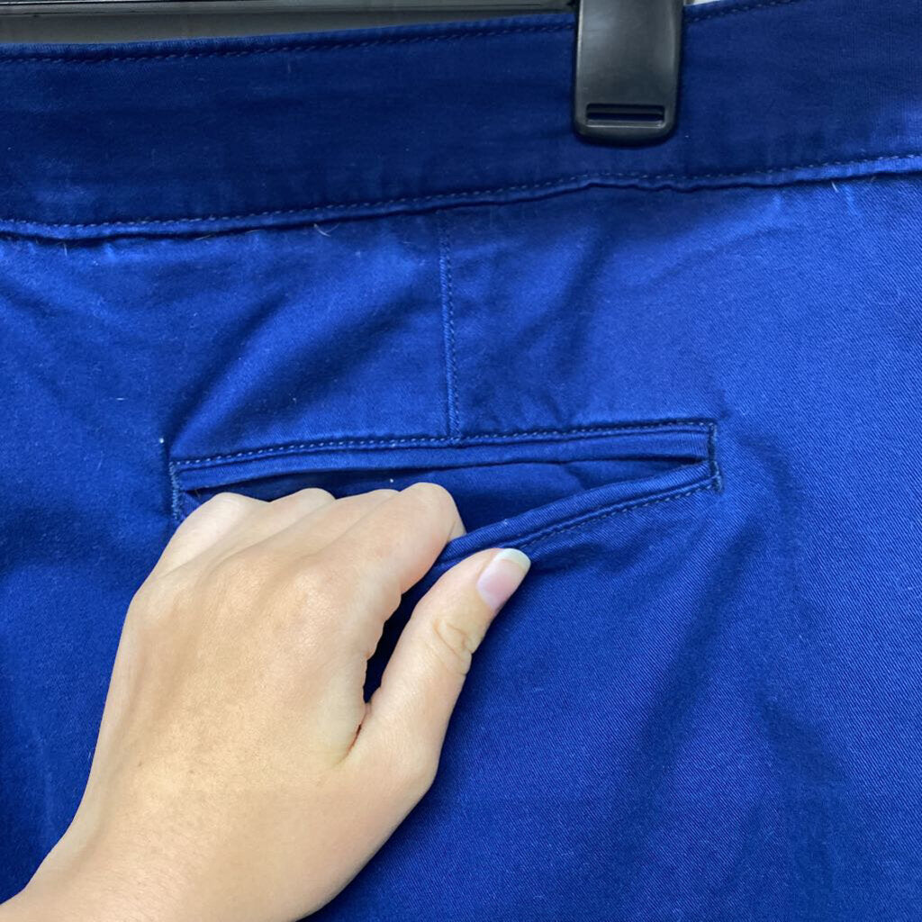 NAVY CASUAL PANTS