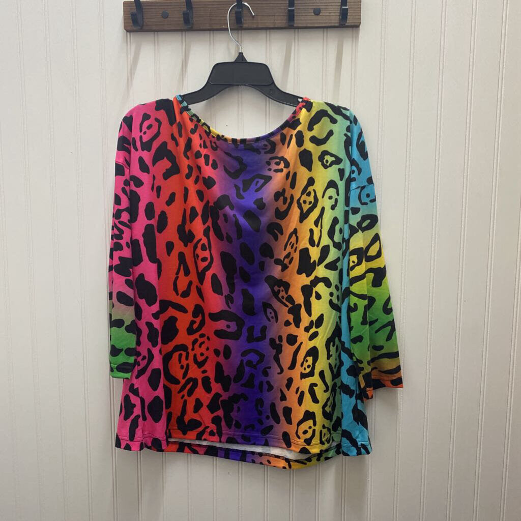 BRIGHT COLORED LONG SLEEVED
