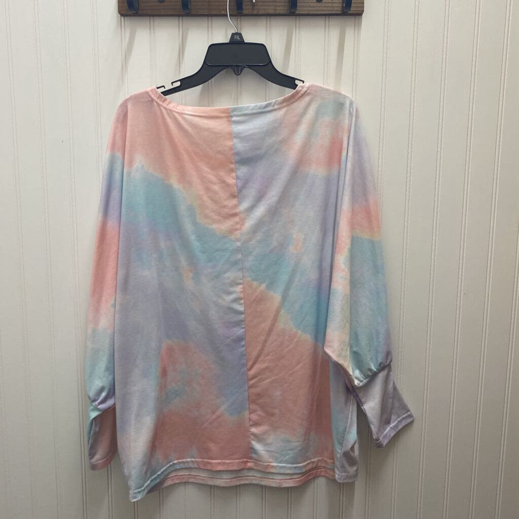 LONG SLEEVED TYE DYED