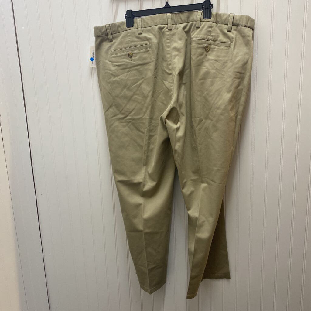 MENS FLAT FRONT KHAKIS
