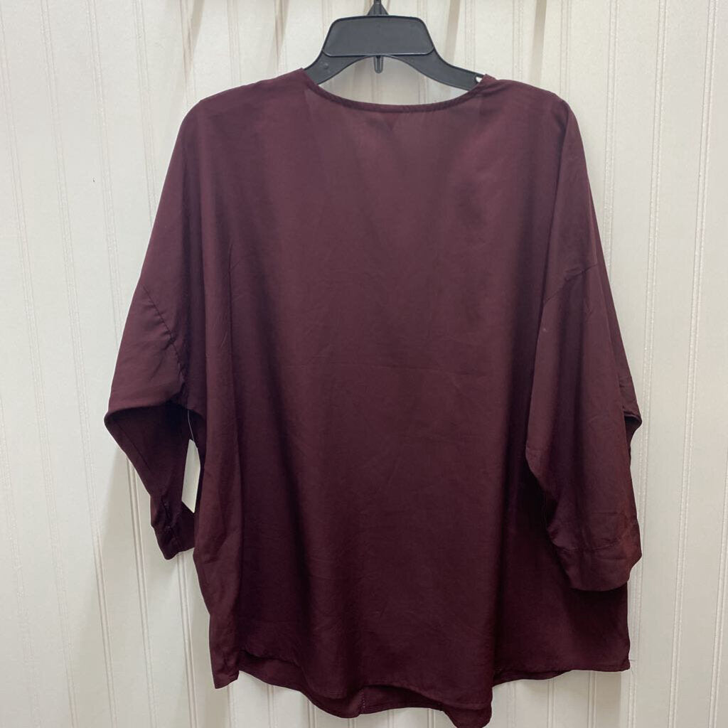 V NECK LOG SLEEVED