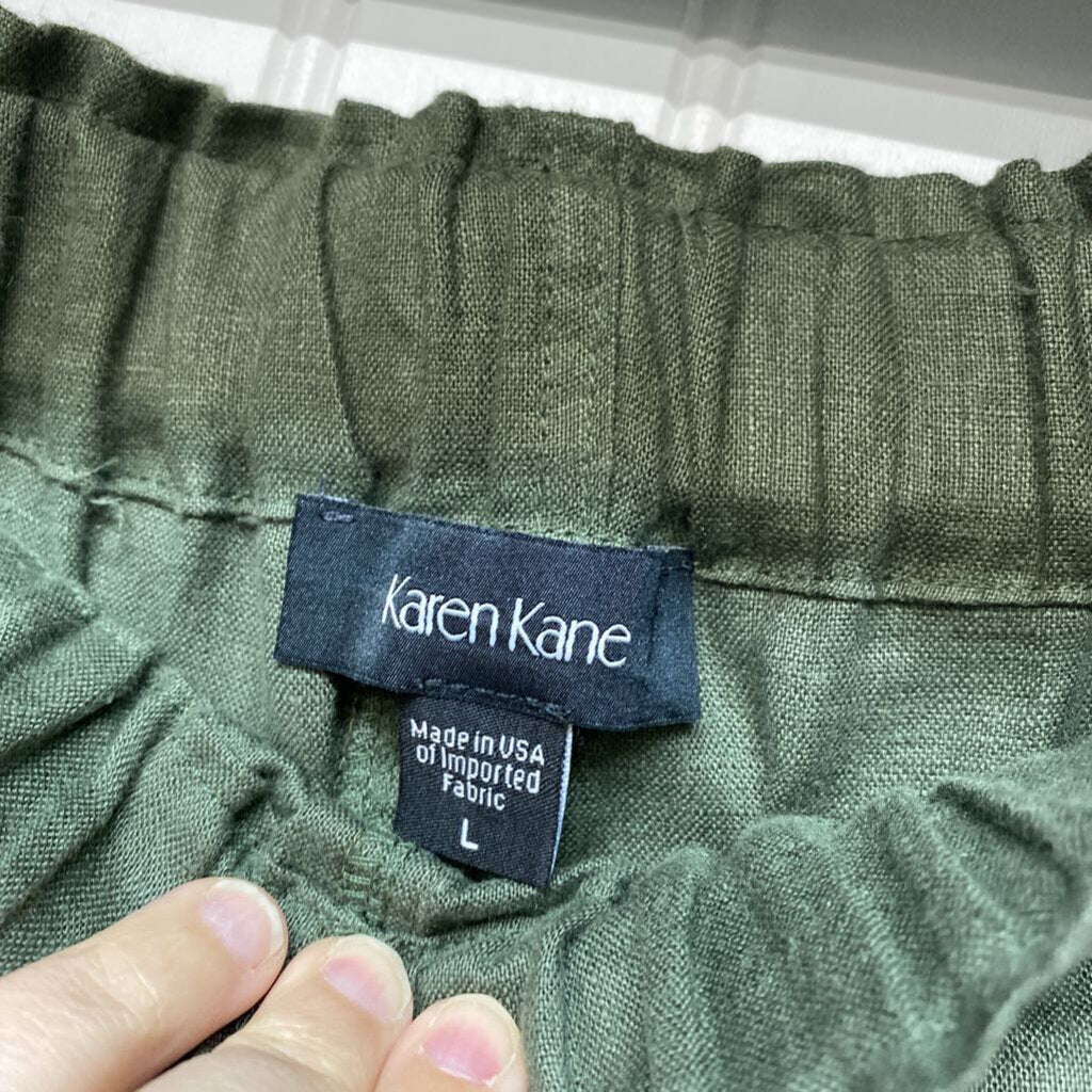 OLIVE DRESS PANTS