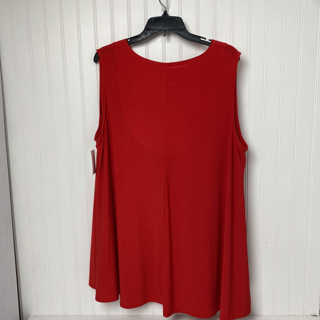 GROMMET NECKLINE SLEEVLESS
