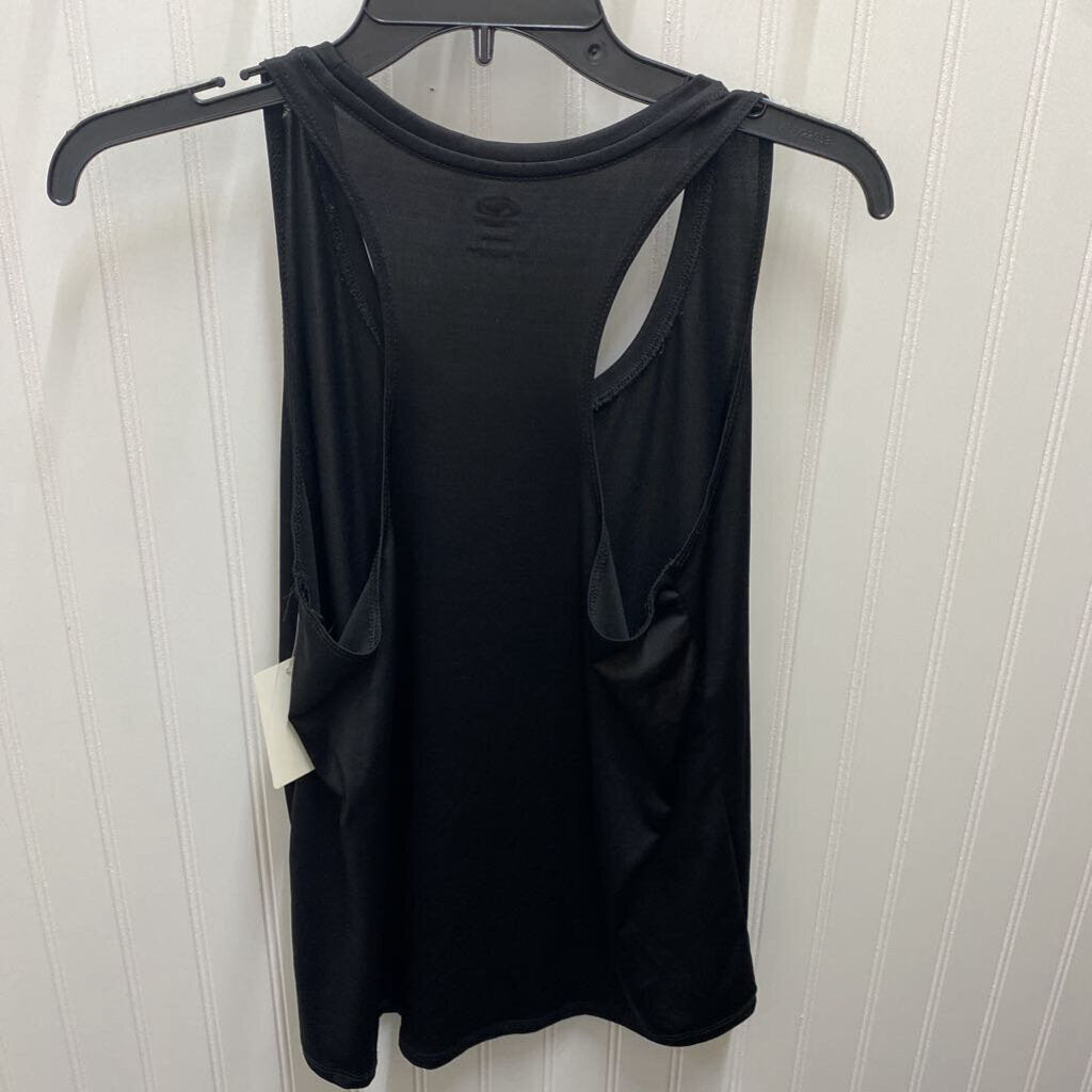 BLACK ATHLETIC TANK TOP