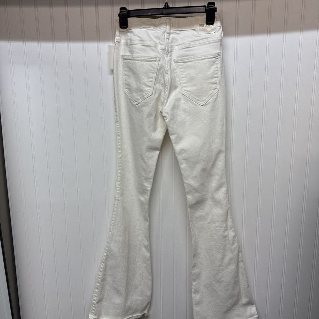 HI RISE FLARED JEANS