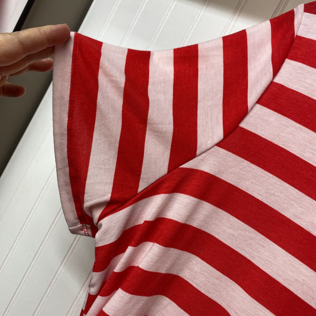 SHORT SLEEVE STRIPED SHIRT