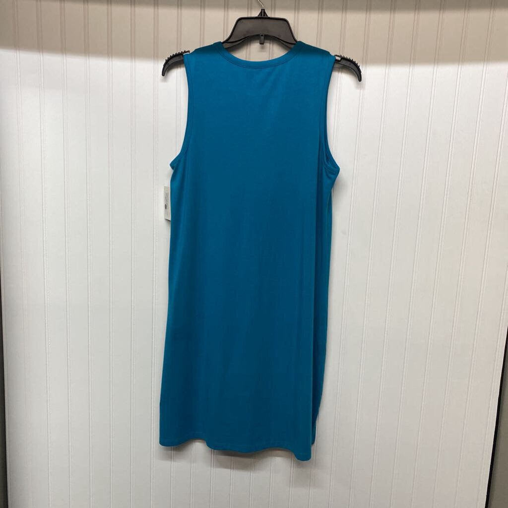 BLUE SHORT DRESS