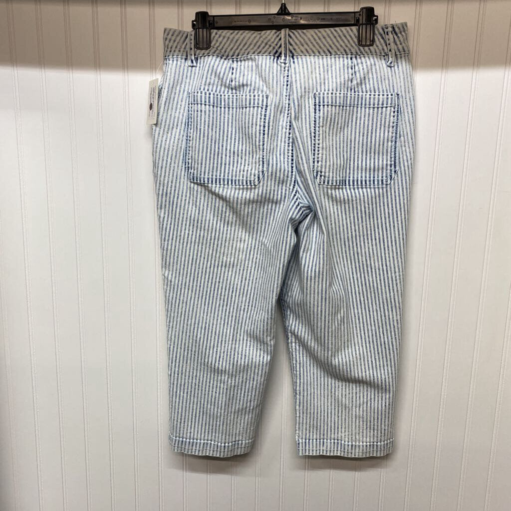 STRIPPED JEANS