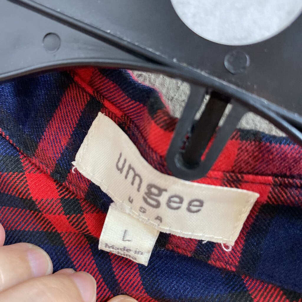 LONG SLEEVED FLANNEL DRESS