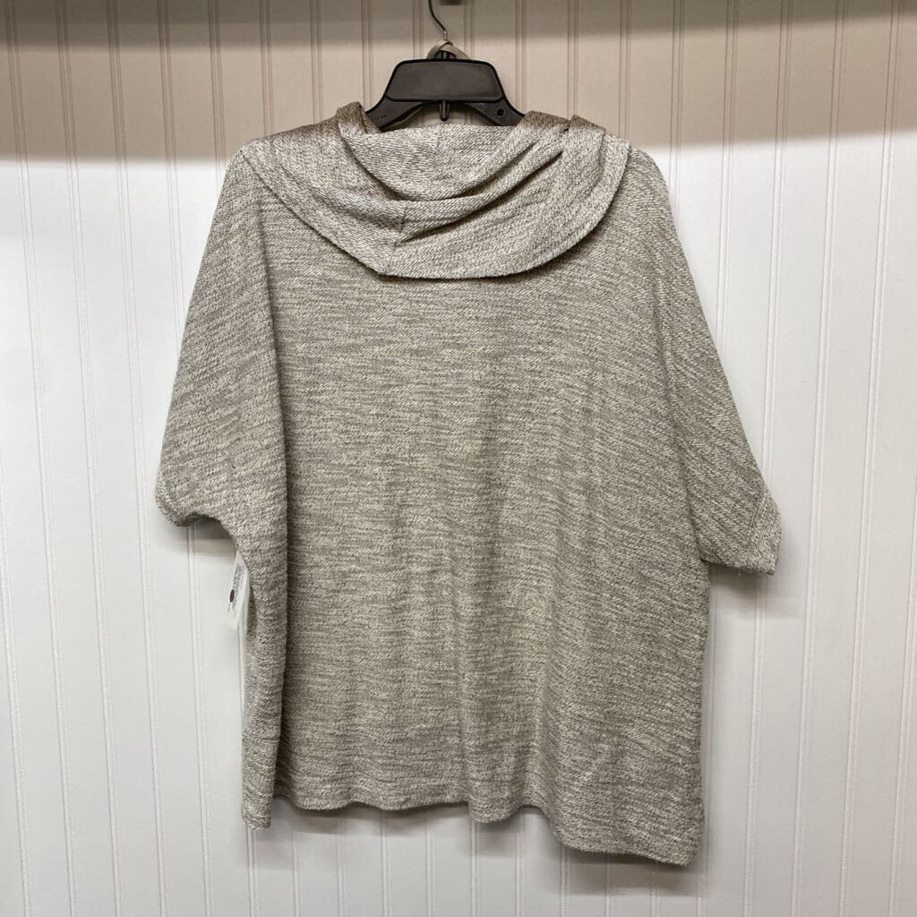 COWL NECK SHORT SLEEVED