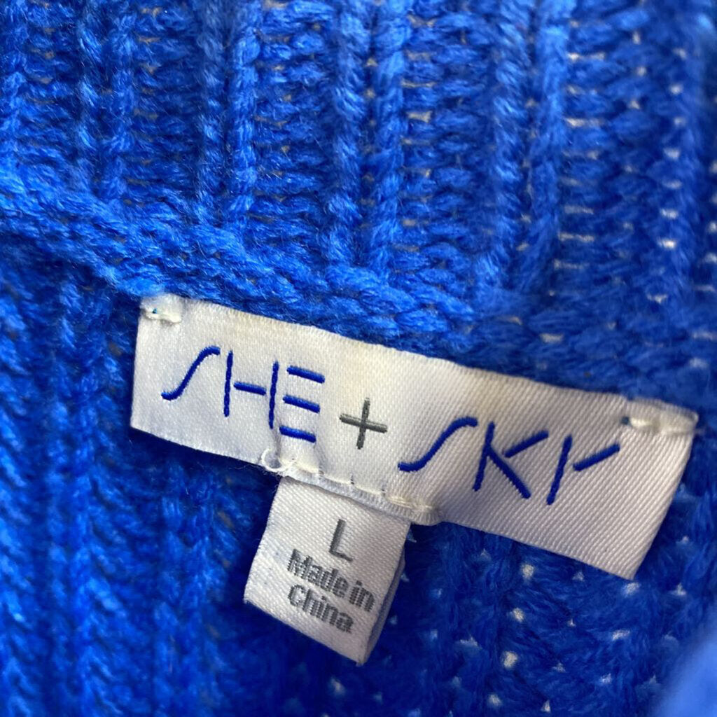 CHUNKY SLEEVLESS SWEATER