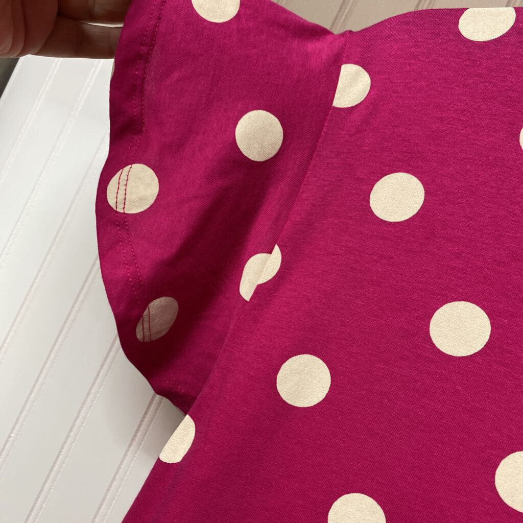 PINK AND WHITE POLKA DOT