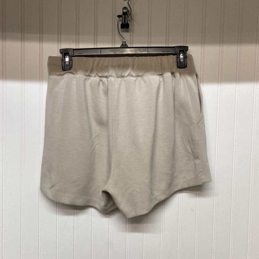 DRAWSTRING KNIT SHORTS