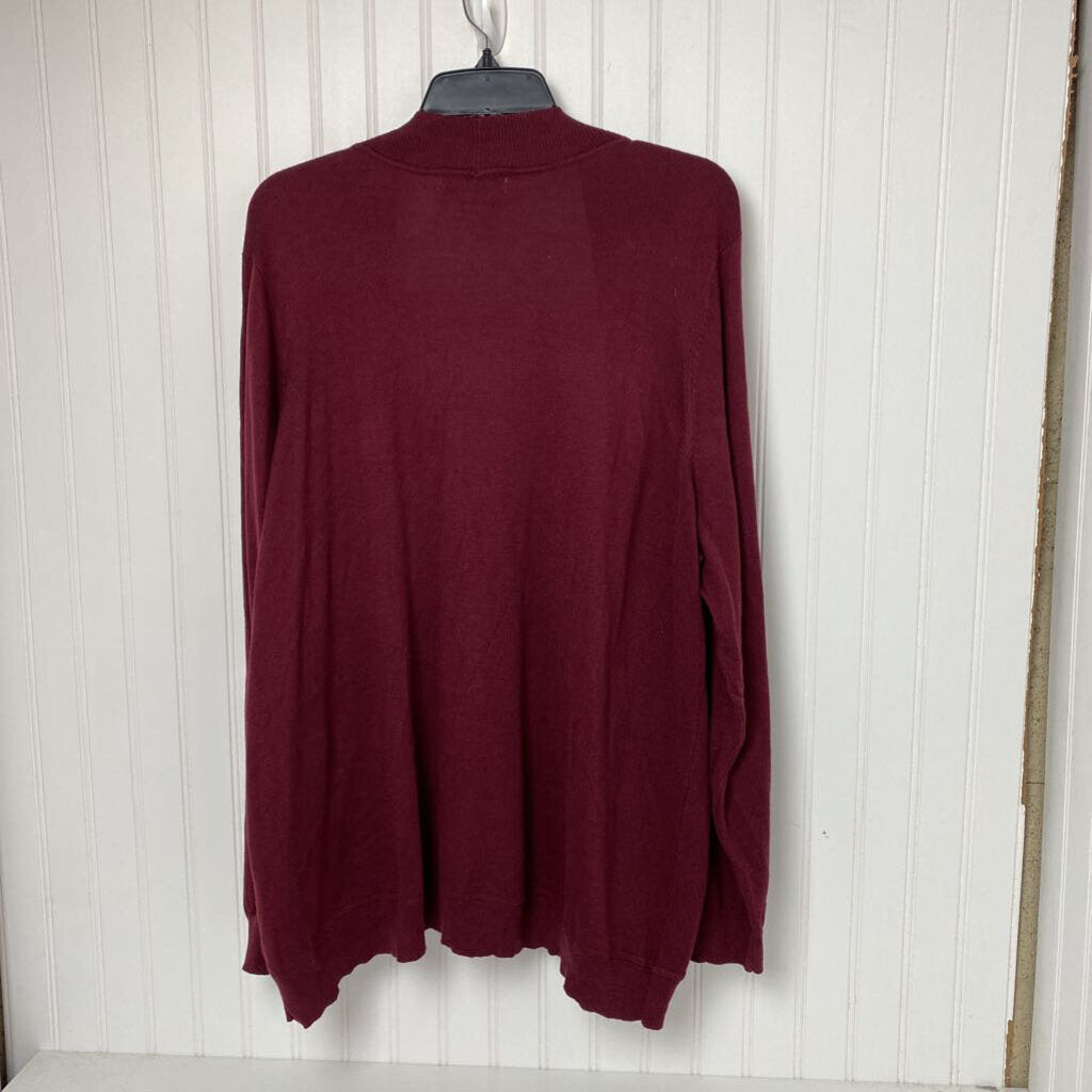 OPEN FRONT CARDIGAN