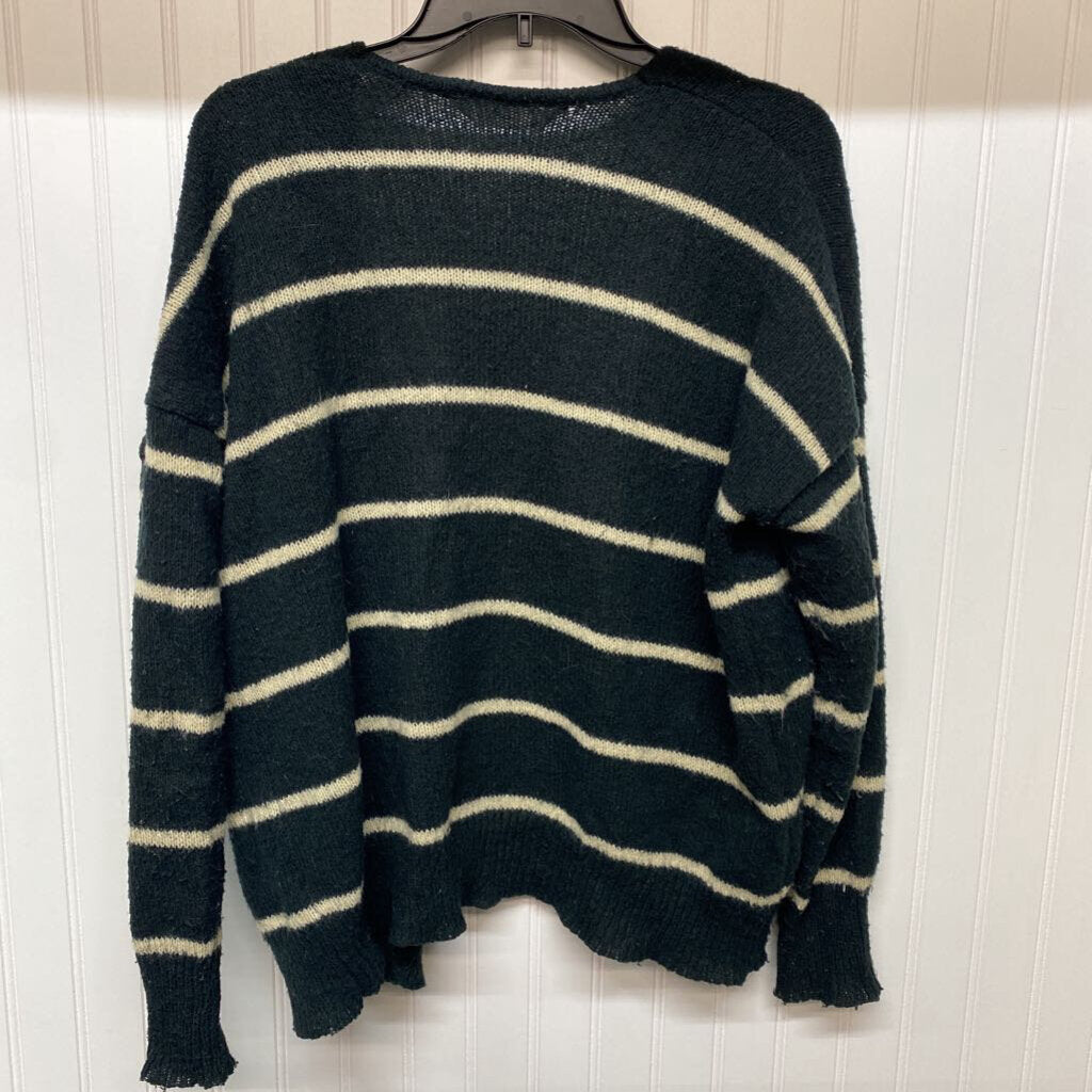 STRIPPED CARDIGAN